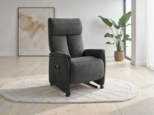 Sit & More, sit&more TV-Sessel "Cremona Comfort" wahlweise manuell oder elektrischer Funktion mit Akku