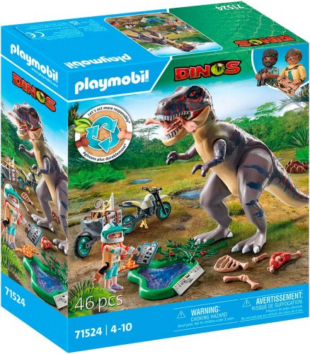 PLAYMOBIL, 71524 Dinos T-Rex-Spurensuche, Konstruktionsspielzeug