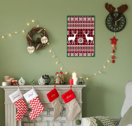 queence Metallbild »Christmas Spirit«, (1 St.), Stahlschilder