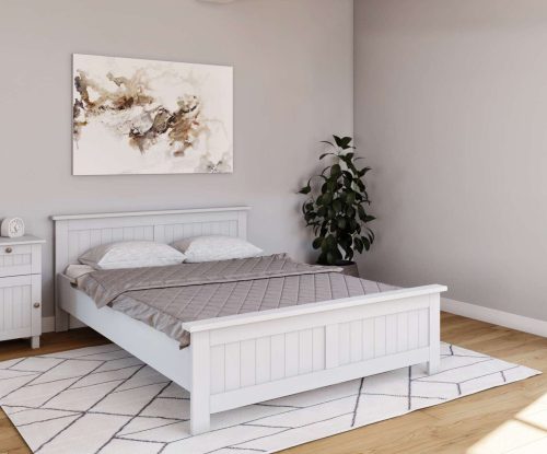 HOME AFFAIRE, Home affaire Massivholzbett »Juventus, Bett, Massivholzbett, Holzbett, Bettrahmen«, (Breite/Belastbarkeit 140cm/180 KG), Breite 90 cm, aus massiver Kiefer, FSC®-zertifiziert