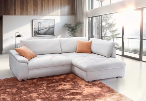 exxpo - sofa fashion, exxpo - sofa fashion Ecksofa »Casa Grande inkl. Bettfunktion, Bettkasten, bequem«, L-Form, guter Sitzkomfort, griosse Liegefläche