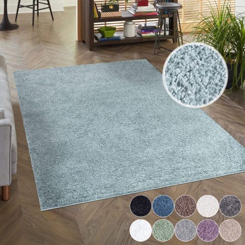 Carpet City, Carpet City Hochflor-Teppich »City Shaggy«, rechteckig, 30 mm Höhe, Teppich Einfarbig Uni, besonders flauschig-weich, ideal für Wohnzimmer & Schlafzimmer