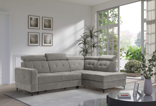 exxpo - sofa fashion, exxpo - sofa fashion Ecksofa »Monte, Kopfteile verstellbar, optional mit Bettfunktion & Bettkasten« L- Form, mit Kopfteilverstellung, optional Bettfunktion und Bettkasten