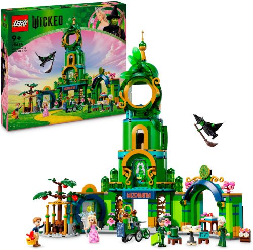 LEGO, 75684 Wicked Willkommen in Emerald City, Konstruktionsspielzeug
