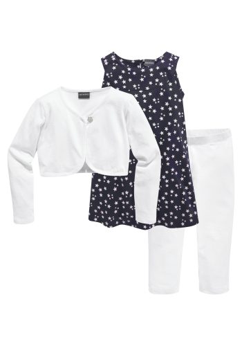 KIDSWORLD Bolero, Kleid & Leggings, (Set)