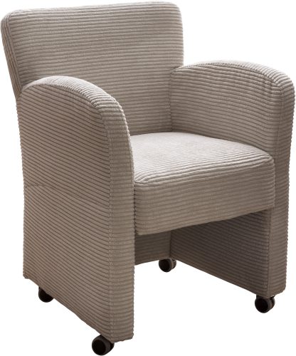 exxpo - sofa fashion, exxpo - sofa fashion Sessel »Intenso, Loungesessel, modern, wahlweise in Leder oder Textil«, hohe Bodenfreiheit, frei im Raum stellbar, hoher Sitzkomfort