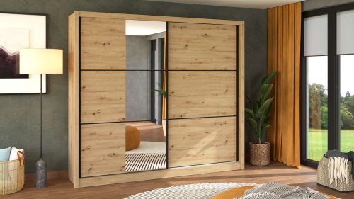 INOSIGN, INOSIGN Schiebetürenschrank »Navara«, mit Spiegel, aus FSC-zertifiziertem Holzwerkstoff