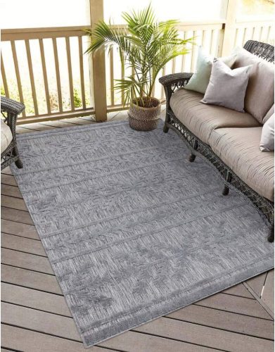 Carpet City, Carpet City Teppich »Santorini«, rechteckig, 5 mm Höhe, 3D-Effekt, für Wohnzimmer, Flur, Küche, Wintergarten, Balkon, Wetterfest & UV-beständig