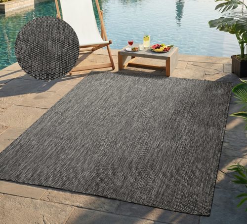 Bruno Banani, Bruno Banani Teppich "Venezia, auch als Läufer" rechteckig 4 mm Höhe In- und Outdoor geeignet, Sisal-Optik, Wetterfest & UV-beständig