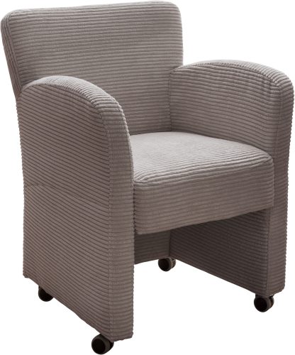 exxpo - sofa fashion, exxpo - sofa fashion Sessel »Intenso, Loungesessel, modern, wahlweise in Leder oder Textil«, hohe Bodenfreiheit, frei im Raum stellbar, hoher Sitzkomfort