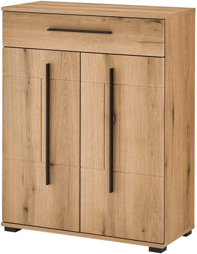 HOME AFFAIRE, Home affaire Garderobenschrank "Cantara, Schrank in zwei Farben, modernes Sideboard, Kommode" vielseitig einsetzbar, ausreichend Stauraum, 80 cm breit