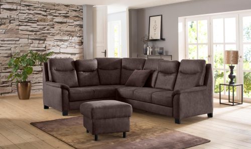 HOME AFFAIRE, Home affaire Ecksofa »Bocca«, mit Federkern, incl. Kopfteilverstellung, wahlweise Bettfunktion