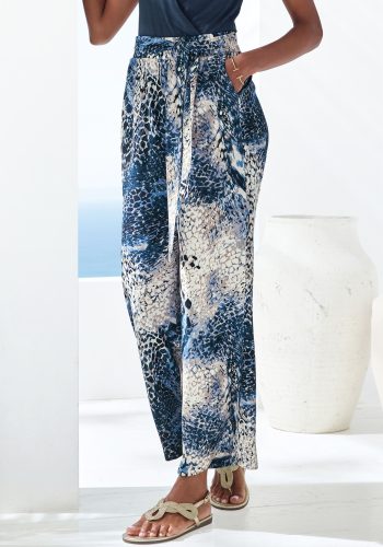 LASCANA Palazzohose, mit Bindeband, Schlupfhose, casual
