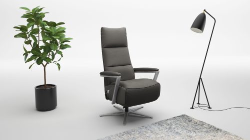 Sit & More, sit&more TV-Sessel "Vario Comfort, inkl. Kopfteilverstellung & 360 Drehfunktion" inkl. Herz-Waage-Funktion & 3 Motoren, Höhe der Armlehnen 64cm