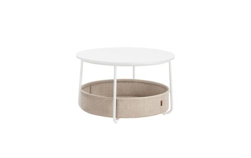 SONGMICS, Couchtish SADY SONGMICS 75x75x45cm weiss