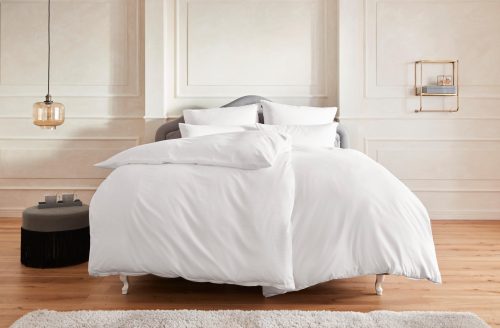 Guido Maria Kretschmer Home&Living, Guido Maria Kretschmer Home&Living Bettwäsche »Mila, in Satin Qualität, atmungsaktiv, Flächengewicht 120 g/m², hergestellt aus 100% Baumwolle, unterstützt Cotton made in Africa, Bett- und Kopfkissenbezug mit Reissverschluss.