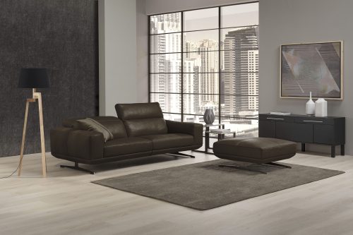 Egoitaliano 2,5-Sitzer »Gloria«, Beidseitig verstellbare Rückenelemente, mit Metallfüssen