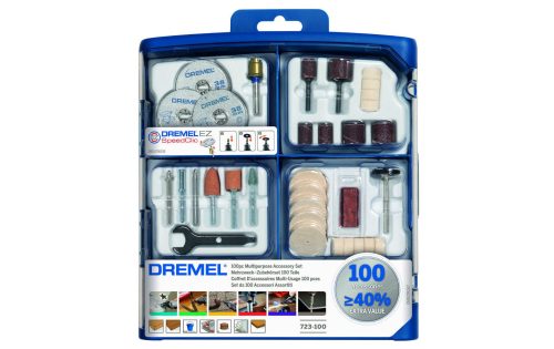 Dremel, Mehrzweck Zubehör Set 100 tlg. für alle Dremel und Mehrzweckwerkzeuge