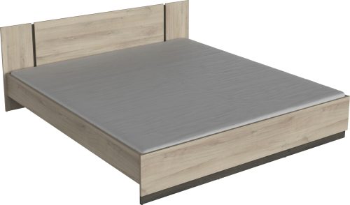 CONFORAMA, Bett SWEET 180x200cm matt kronberg-eiche