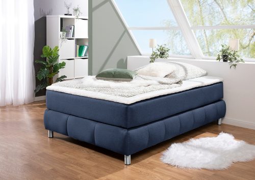 andas Boxspringbett »Salo«, Ohne Kopfteil, inkl. Topper, auch in Überlänge 220 cm