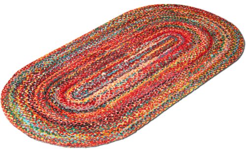 wash+dry by Kleen-Tex, wash+dry by Kleen-Tex Fussmatte »Wovells«, oval, 9 mm Höhe, Schmutzfangmatte, rutschhemmend, In- und Outdoor geeignet, waschbar