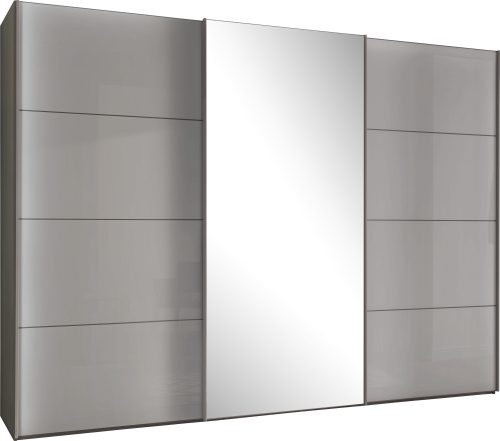 Wiemann, WIEMANN Schwebetürenschrank »Kos«, mit Spiegeltür und Schattenfuge