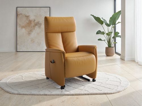 Sit & More, sit&more TV-Sessel "Cremona Comfort" wahlweise manuell oder elektrischer Funktion mit Akku