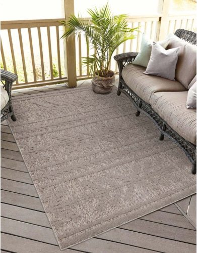 Carpet City, Carpet City Teppich »Santorini«, rechteckig, 5 mm Höhe, 3D-Effekt, für Wohnzimmer, Flur, Küche, Wintergarten, Balkon, Wetterfest & UV-beständig