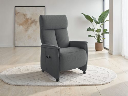 Sit & More, sit&more TV-Sessel "Cremona Comfort" wahlweise manuell oder elektrischer Funktion mit Akku