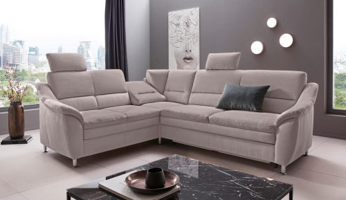 PLACES OF STYLE, Places of Style Ecksofa »Cardoso«, Federkern, wahlweise mit Bett, Schubkasten, teilweise Relaxfunktion