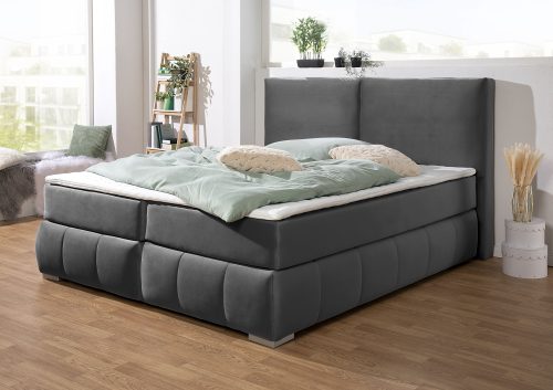 Guido Maria Kretschmer Home&Living, Guido Maria Kretschmer Home&Living Boxspringbett »Wehma«, inkl. Topper in 3 verschiedenen Matratzen, auch in Samtstoff