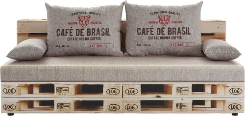 exxpo - sofa fashion, exxpo - sofa fashion Schlafsofa, inklusive Bettfunktion und Bettkasten, wahlweise mit Liftbettfunktion und Federkern