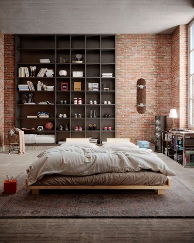 Karup Design Bettgestell »Social Bed, ohne Matratze, FSC®-zertifiziertes Massivholz«, wahlweise mit oder ohne verstellbares Zubehör, Bett in mehreren Grössen