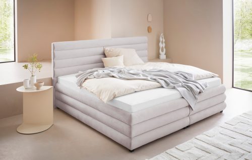 LeGer Home by Lena Gercke, LeGer Home by Lena Gercke Polsterbett »Maylis«, wahlweise mit und ohne Matratze und Lattenrost, incl. Bettkasten, 3 Matratzenarten bis zu 3 Härtegrade, auch in 200cm Breite