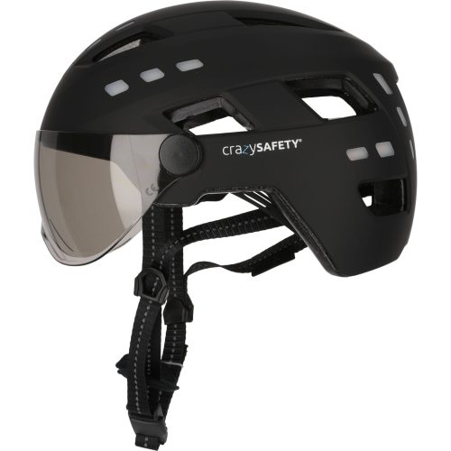 Crazy Safety Willow, Fahrradhelm, schwarz