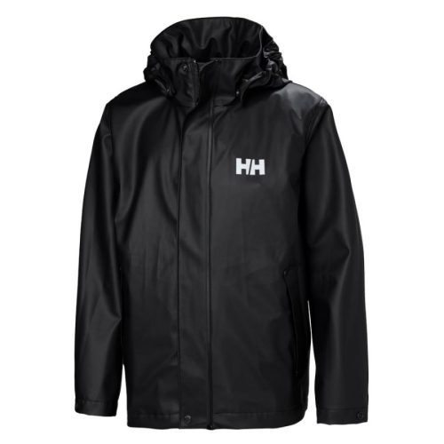 Helly Hansen Moss, Regenjacke, Junior, schwarz