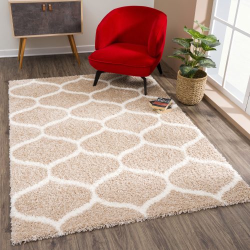 Sanat, Sanat Hochflor-Teppich »Madrid«, rechteckig, 30 mm Höhe, Wohnzimmer, Langflor, Shaggy Teppich