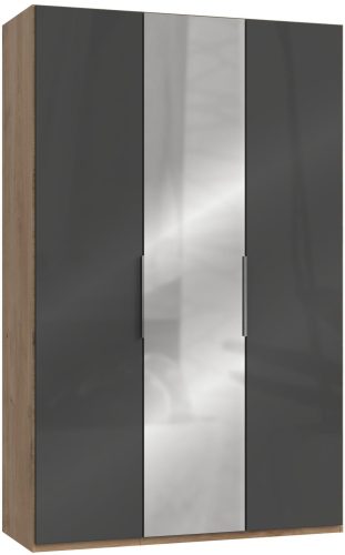 fresh to go, Fresh To Go Kleiderschrank »Level«, mit Glas- und Spiegeltüren