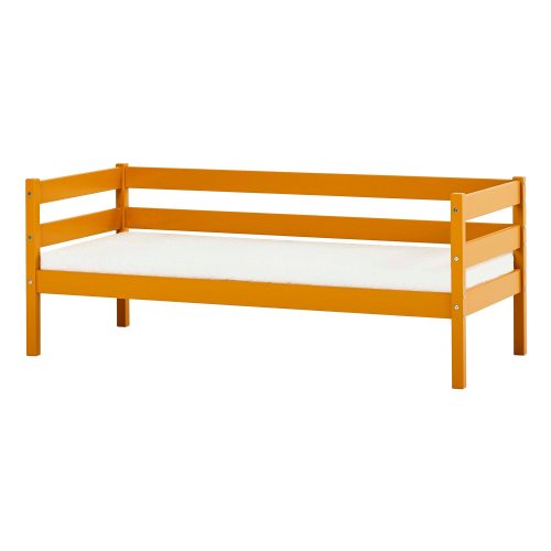Hoppekids, Hoppekids Einzelbett »ECO Comfort«, (Set), mit Rollrost in 8 Farben, wahlweise mit Matratze und Absturzsicherung