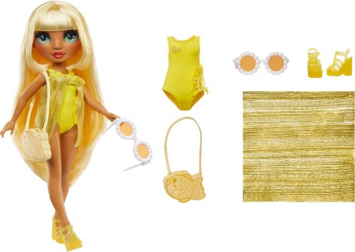 MGA Entertainment, Rainbow High Swim & Style - Sunny (Yellow), Puppe