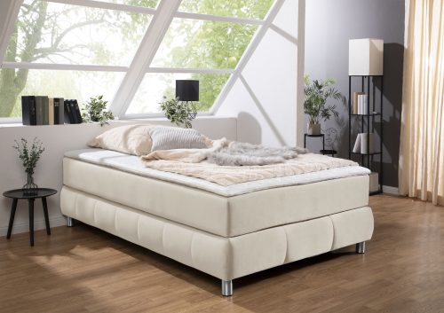 andas Boxspringbett »Salo«, Ohne Kopfteil, inkl. Topper, auch in Überlänge 220 cm