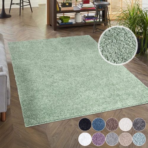 Carpet City, Carpet City Hochflor-Teppich »City Shaggy«, rechteckig, 30 mm Höhe, Teppich Einfarbig Uni, besonders flauschig-weich, ideal für Wohnzimmer & Schlafzimmer