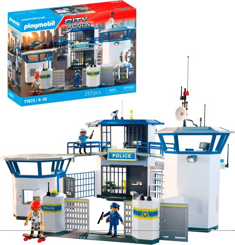 PLAYMOBIL, Playmobil® Konstruktions-Spielset »Action Heroes Polizei-Kommandozentrale 71873«