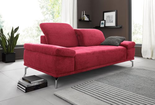 Places of Style 3-Sitzer »Caluna«, mit Sitztiefen- und Kopfteilverstellung