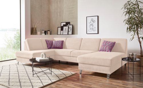 SIT&MORE, sit&more Wohnlandschaft »Clio V«, wahlweise mit Bettfunktion und Bettkasten, inklusive Federkern