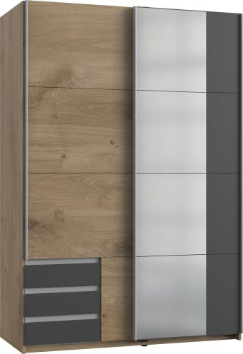 Wimex Schwebetürenschrank »Emden«, mit Schubkästen