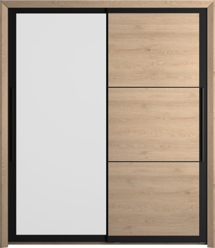 Gami, Gami Kinderkleiderschrank »Kleiderschrank 2 Türen«, In 2 Farben erhältlich