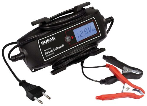 Eufab 16616 Automatikladegerät 6 V, 12 V 2 A 2 A, 4 A