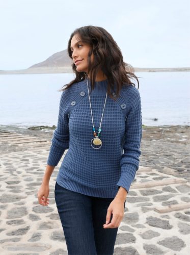 CASUAL LOOKS, Casual Looks Stehkragenpullover "Stehkragen-Pullover"