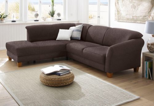 Home affaire Ecksofa »Gotland«, wahlweise mit Sitztiefenverstellung + Bettkasten